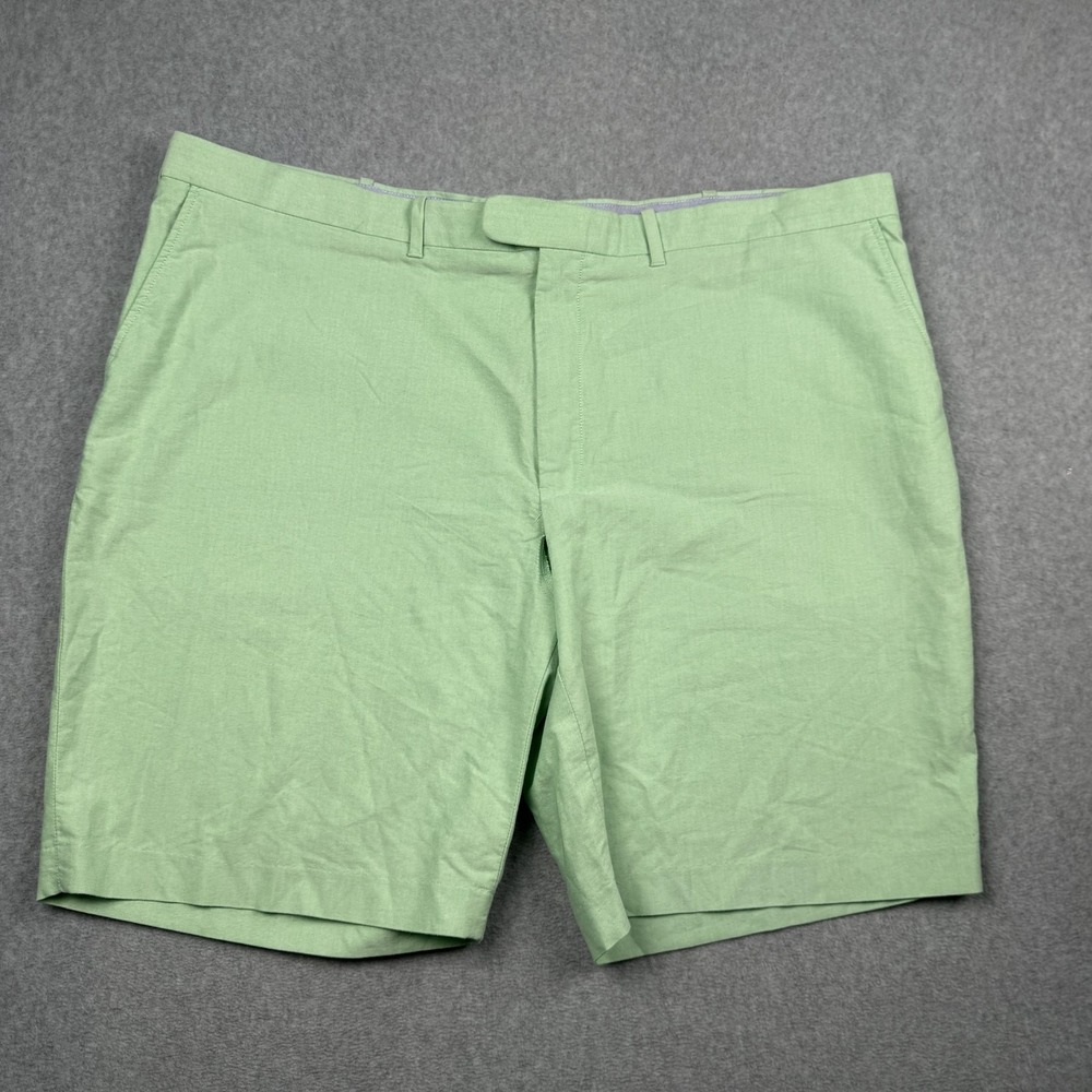 Polo Ralph Lauren Shorts Mens 50B Green‎ Oxford Cotton Classic Fit Chino Preppy